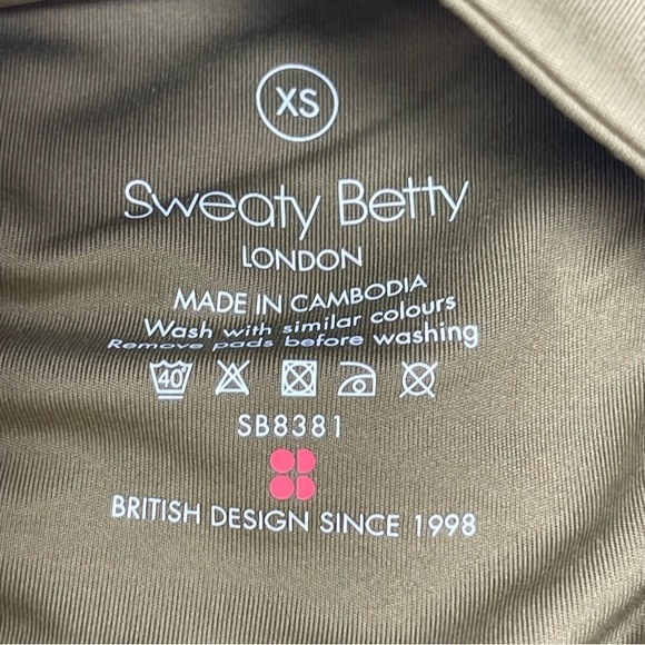 Sweaty Betty Size XS All Day Wrap Waist Tank Terra Brown NWT - Picture 5 of 8